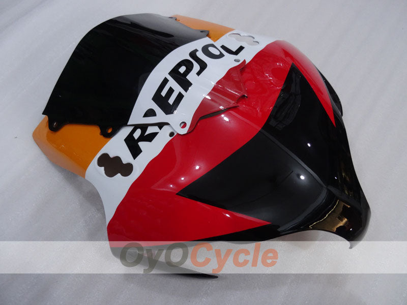 Kit de carénage à injection pour CBR1000RR 08-11 - Orange, noir - Repsol #OYO87905034