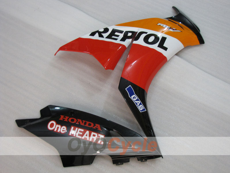 Kit de carénage à injection pour CBR1000RR 12-16 - Orange, Noir - Repsol #OYO87905040