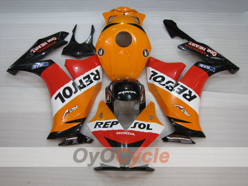 Kit de carénage à injection pour CBR1000RR 12-16 - Orange, Noir - Repsol #OYO87905040 Image secondaire du produit