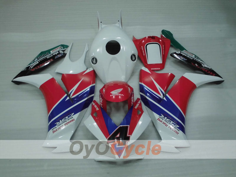 Kit de carénage à injection pour CBR1000RR 12-16 - Rouge, Blanc - MOTUL #OYO87905041