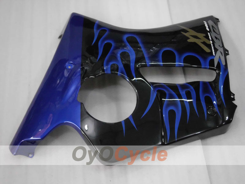 Kit de carénage à injection pour CBR1100XX 96-07 - Bleu, Noir - Flame #OYO87905045