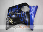 Kit de carénage à injection pour CBR1100XX 96-07 - Bleu, Noir - Flame #OYO87905045