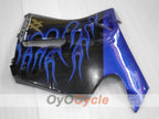 Kit de carénage à injection pour CBR1100XX 96-07 - Bleu, Noir - Flame #OYO87905045
