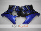 Kit de carénage à injection pour CBR1100XX 96-07 - Bleu, Noir - Flame #OYO87905045