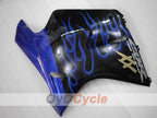 Kit de carénage à injection pour CBR1100XX 96-07 - Bleu, Noir - Flame #OYO87905045