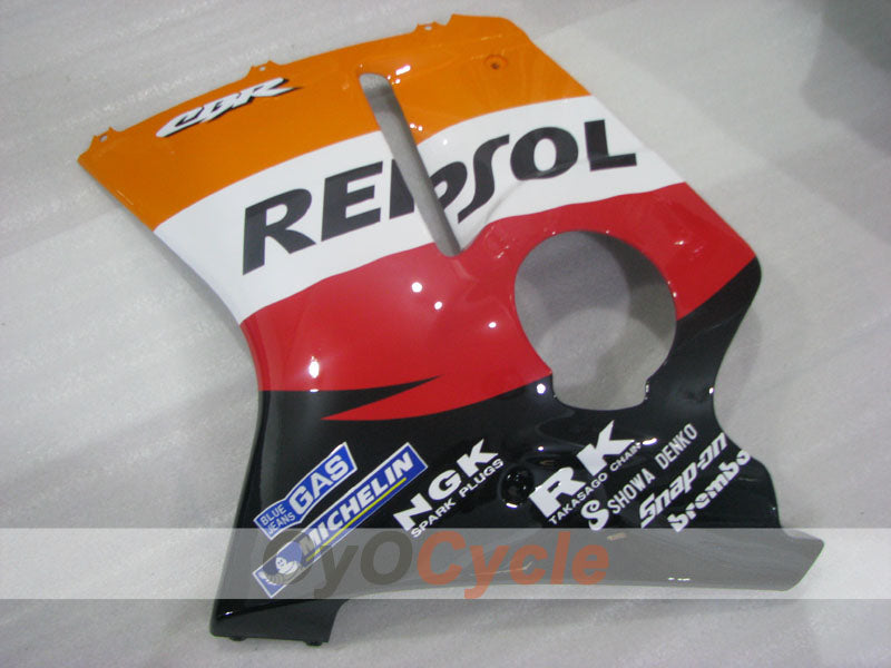 Kit de carénage à injection pour CBR1100XX 96-07 - Rouge, Noir - Repsol #OYO87905049