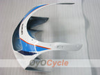 Kit de carénage pour Suzuki GSXR600 97-00 - Bleu, Blanc - Factory Style #OYO87905051