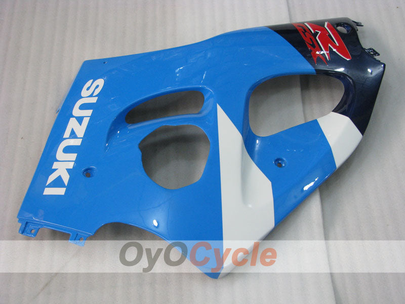 Kit de carénages pour Suzuki GSXR750 96-99 - Bleu, Blanc - Style d'origine #OYO87905065