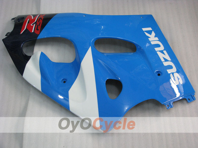 Kit de carénages pour Suzuki GSXR750 96-99 - Bleu, Blanc - Style d'origine #OYO87905065