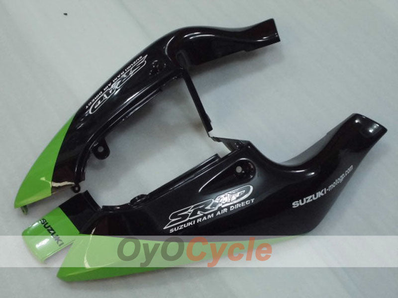 Kit de carénages pour Suzuki GSXR750 96-99 - Vert, Noir - Personnalisable #OYO87905069