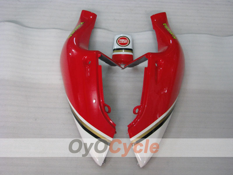 Kit de carénages pour Suzuki GSXR750 96-99 - Rouge, Blanc - Lucky Strike #OYO87905070