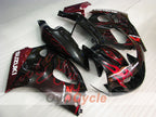 Kit de carénage pour Suzuki GSXR600 97-00 - Noir - Flamme #OYO87905057