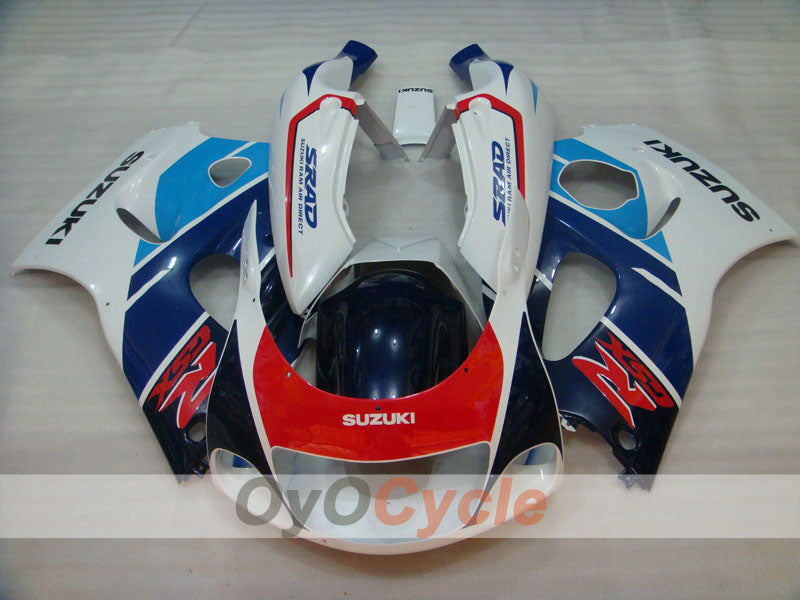 Kit de carénage pour Suzuki GSXR600 97-00 - Bleu, Blanc - Style d'origine #OYO87905058 Image secondaire du produit
