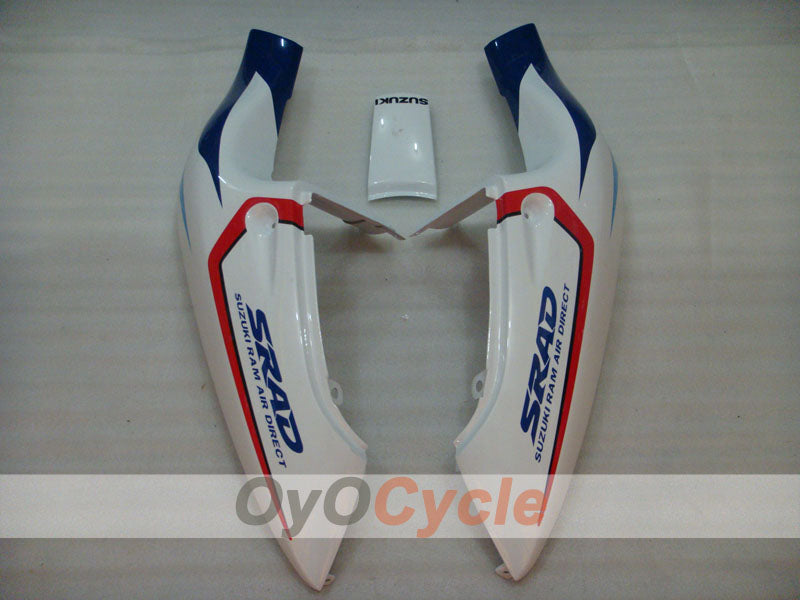 Kit de carénages pour Suzuki GSXR750 96-99 - Bleu, Blanc - Style d'origine #OYO87905072