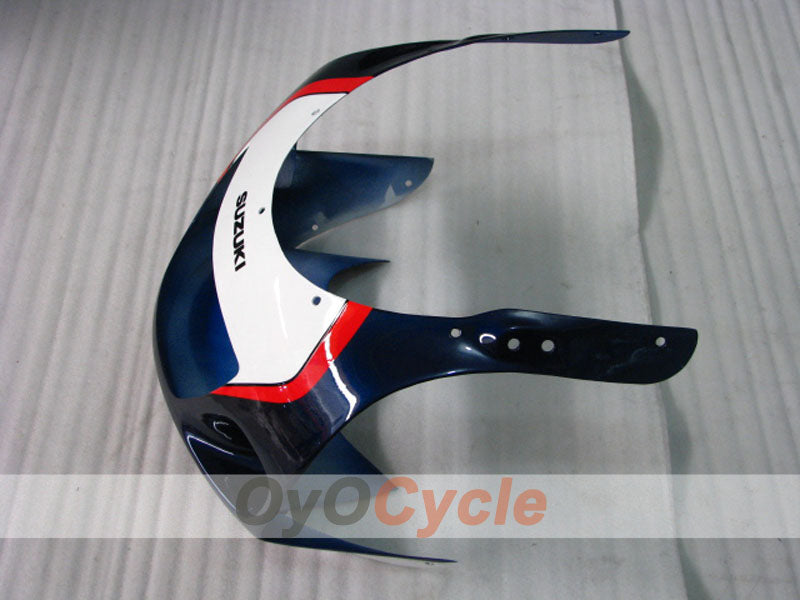 Kit de carénage pour Suzuki GSXR600 97-00 - Bleu, Blanc, Noir - Style d'origine #OYO87905059