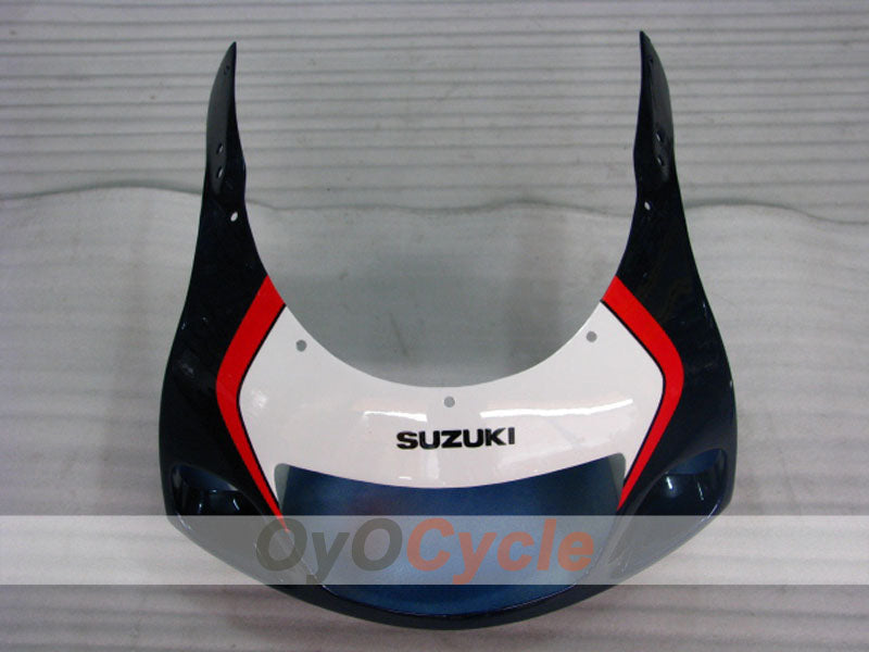 Kit de carénage pour Suzuki GSXR600 97-00 - Bleu, Blanc, Noir - Style d'origine #OYO87905059