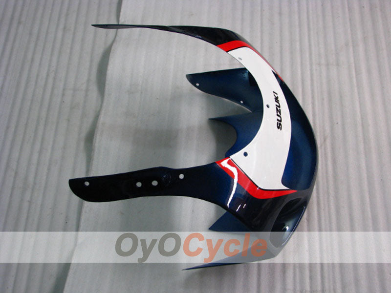Kit de carénages pour Suzuki GSXR750 96-99 - Bleu, Blanc - Style d'origine #OYO87905073