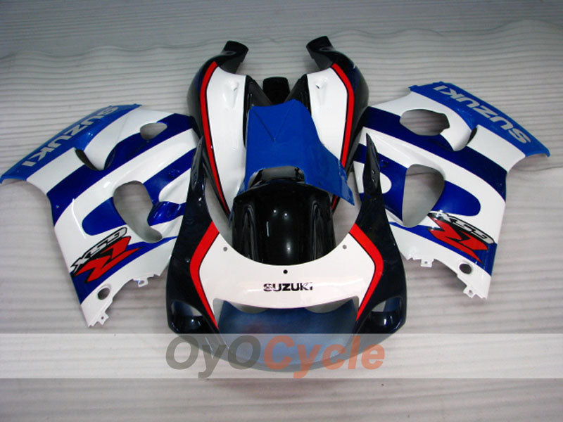 Kit de carénages pour Suzuki GSXR750 96-99 - Bleu, Blanc - Style d'origine #OYO87905073 Image secondaire du produit