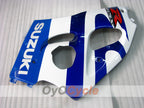 Kit de carénage pour Suzuki GSXR600 97-00 - Bleu, Blanc, Noir - Style d'origine #OYO87905059