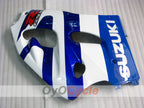 Kit de carénages pour Suzuki GSXR750 96-99 - Bleu, Blanc - Style d'origine #OYO87905073