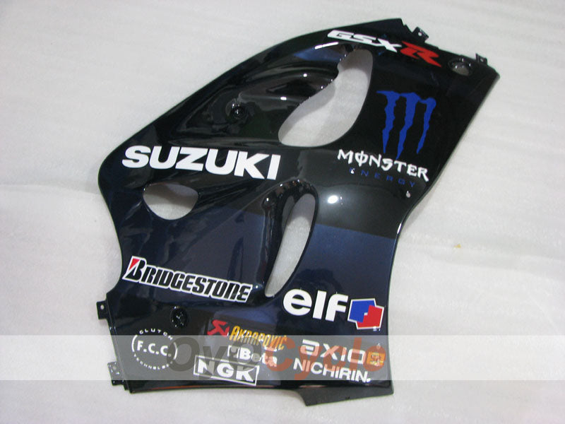Kit de carénages pour Suzuki GSXR750 96-99 - Noir - Personnalisable #OYO87905075