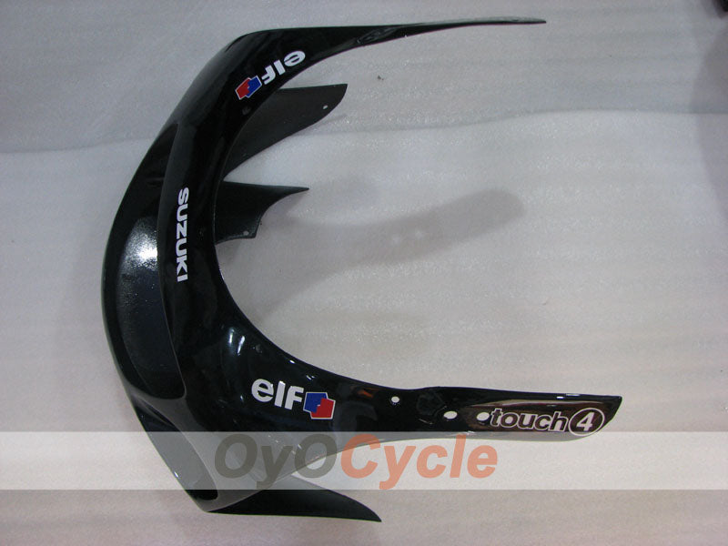 Kit de carénages pour Suzuki GSXR750 96-99 - Noir - Personnalisable #OYO87905075