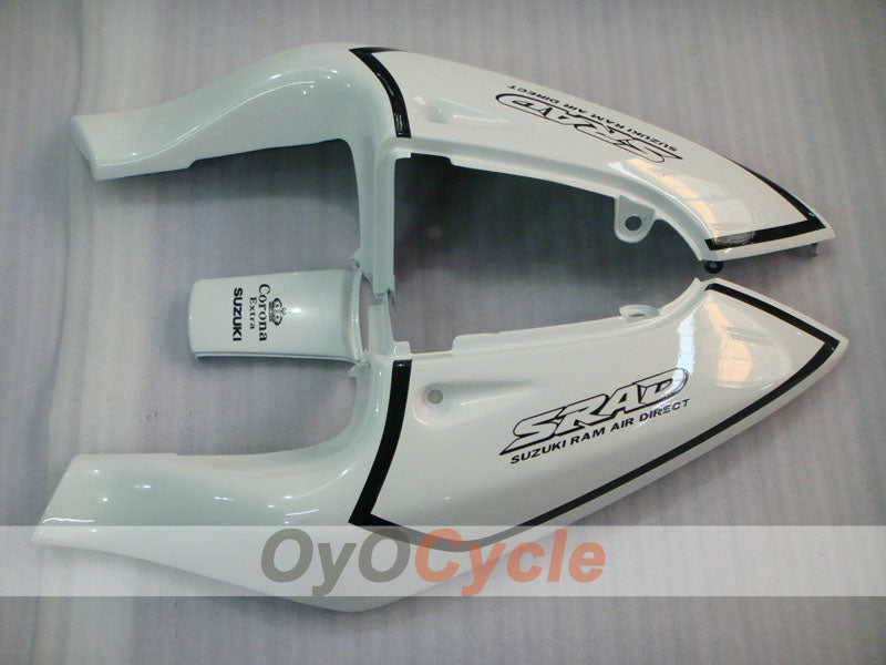 Kit de carénages pour Suzuki GSXR750 96-99 - Blanc, Noir - Corona, MOTUL #OYO87905076