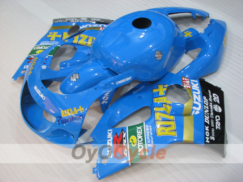 Kit de carénage pour Suzuki GSXR600 97-00 - Bleu, Noir - MOTUL, Rizla+ #OYO87905063 Image secondaire du produit