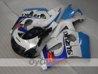 Kit de carénage pour Suzuki GSXR600 97-00 - Bleu, Blanc, Noir - Style d'origine #OYO87905064