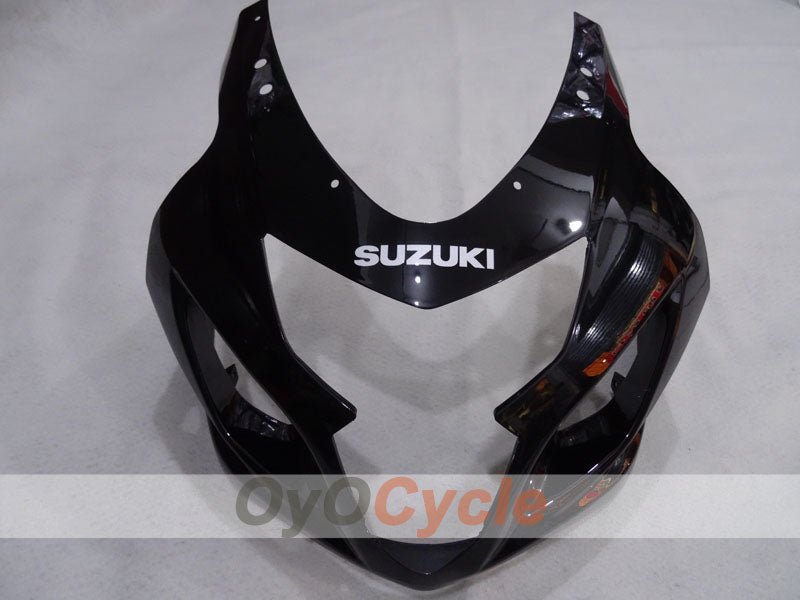 Kit de carénage à injection pour GSXR600 04-05 - Noir, argent - Style d'origine #OYO87905228