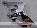 Kit de carénage injecté pour GSX R750 04-05 - Noir, argent - Style d'usine #OYO87905265