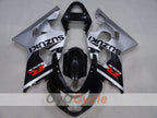 Kit de carénage à injection pour GSXR600 04-05 - Noir, argent - Style d'origine #OYO87905228