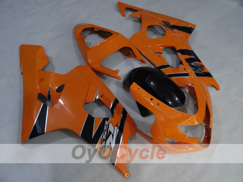 Kit de carénage injecté pour GSX R750 04-05 - Noir, argent - Style d'usine #OYO87905266 Image principale du produit