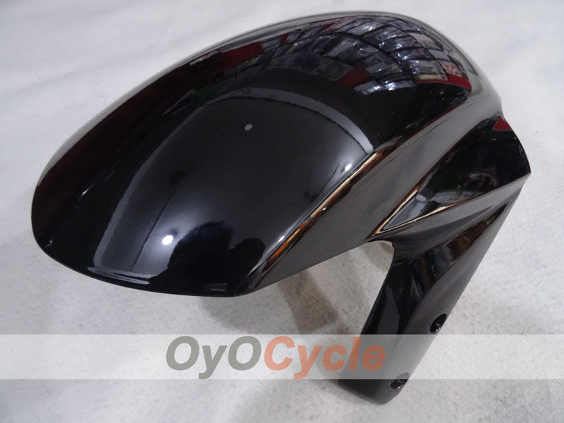 Kit de carénage injecté pour GSX R750 04-05 - Noir, argent - Style d'usine #OYO87905266