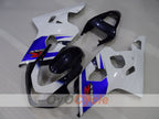 Kit de carénage à injection pour GSXR600 04-05 - Bleu, blanc, noir - Style d'origine #OYO87905230