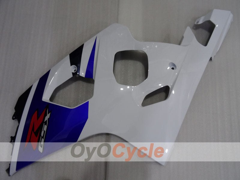 Kit de carénage à injection pour GSXR600 04-05 - Bleu, blanc, noir - Style d'origine #OYO87905230