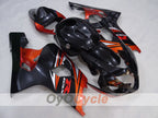 Kit de carénage injecté pour GSX R750 04-05 - Orange, noir - Style d'usine #OYO87905268
