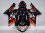 Kit de carénage à injection pour GSXR600 04-05 - Orange, noir - Style d'origine #OYO87905231