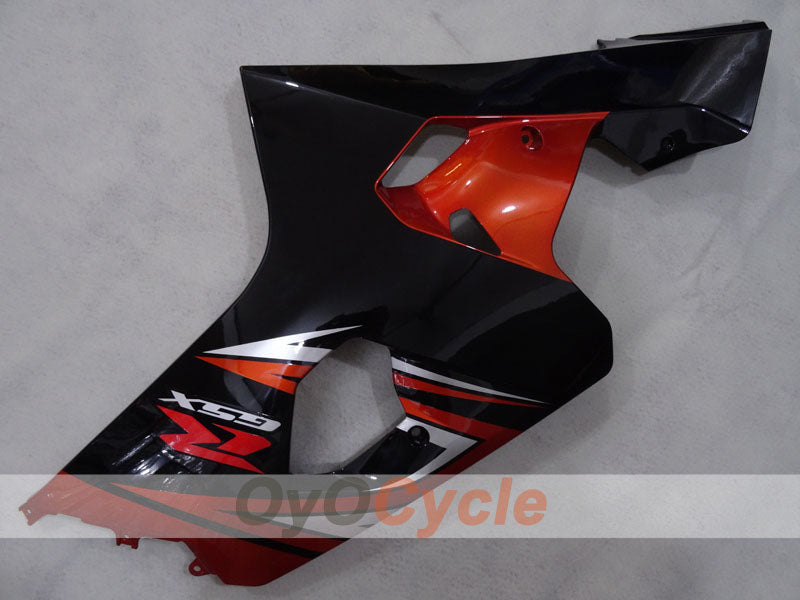 Kit de carénage injecté pour GSX R750 04-05 - Orange, noir - Style d'usine #OYO87905268