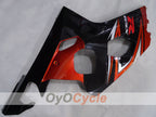 Kit de carénage injecté pour GSX R750 04-05 - Orange, noir - Style d'usine #OYO87905268