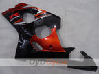 Kit de carénage injecté pour GSX R750 04-05 - Orange, noir - Style d'usine #OYO87905268