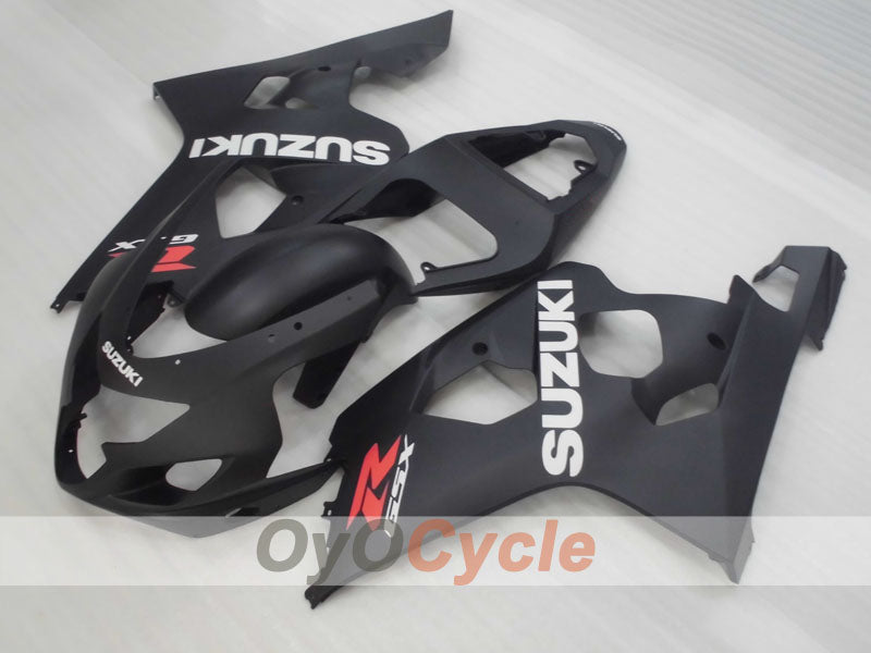 Kit de carénage à injection pour GSXR600 04-05 - Noir - Style d'origine #OYO87905233