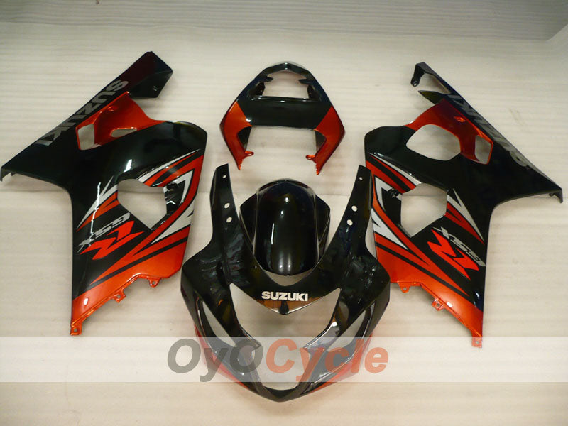 Kit de carénage à injection pour GSXR600 04-05 - Orange, noir - Style d'origine #OYO87905234 Image secondaire du produit