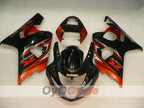 Kit de carénage injecté pour GSX R750 04-05 - Rouge, noir - Style d'usine #OYO87905271
