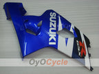 Kit de carénage à injection pour GSXR600 04-05 - Bleu, noir - Style d'origine #OYO87905235