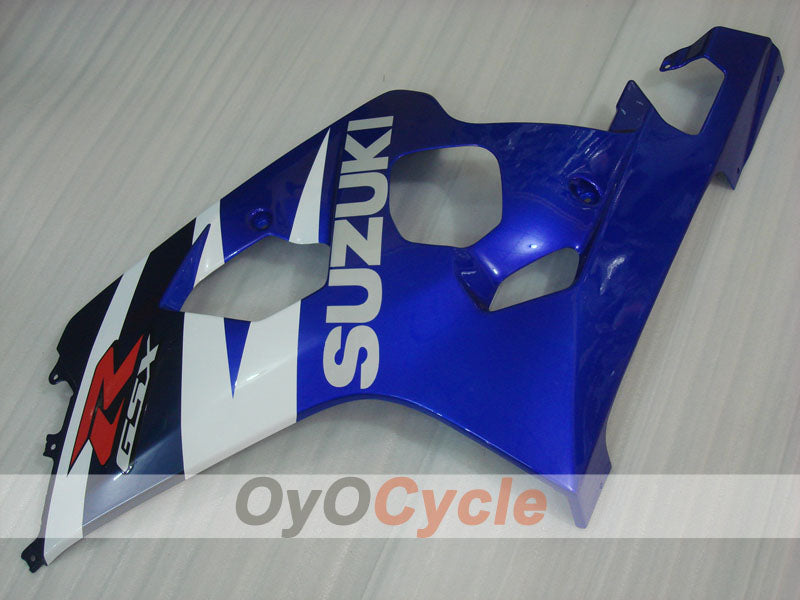 Kit de carénage à injection pour GSXR600 04-05 - Bleu, noir - Style d'origine #OYO87905235