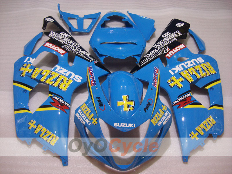 Kit de carénage à injection pour GSXR600 04-05 - Bleu, noir - Rizla+ #OYO87905237 Image secondaire du produit