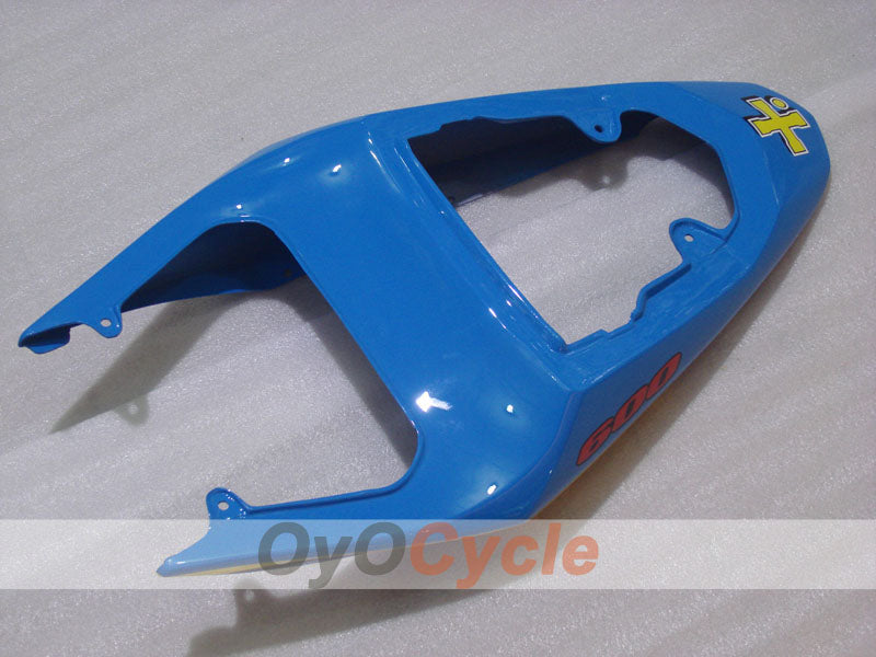 Kit de carénage à injection pour GSXR600 04-05 - Bleu, noir - Rizla+ #OYO87905237