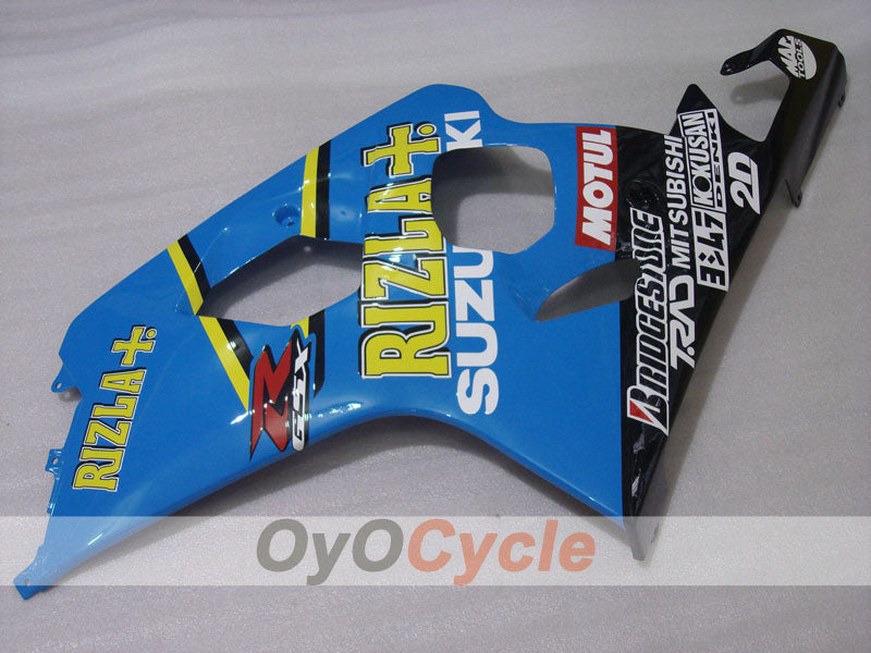 Carénage latéral gauche et droit pour Suzuki 04-05 GSXR750 #OYO87909347