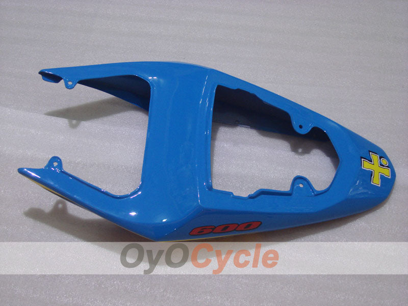 Kit de carénage à injection pour GSXR600 04-05 - Bleu, noir - Rizla+ #OYO87905237